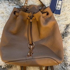 Rebecca Minkoff backpack blythe Cognac brown